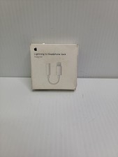 Apple Lightning para adaptador de entrada de fone de ouvido 3,5 mm original do fabricante iPhone 7 8+ Xs 11 comprar usado  Enviando para Brazil