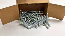 CapScrew 10-32 x 1-1/2" cabeça chata entalhada máquina parafuso zincado (pacote com 50) comprar usado  Enviando para Brazil