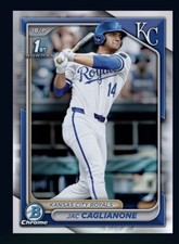 2024 Topps Bowman Chrome 1º Rookie RC - JAC CAGLIANONE (cartão digital colorido TOPPS comprar usado  Enviando para Brazil
