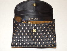 Elizabeth Arden Necessaire / Compacto / Perfume / Batom com Suporte de Brocado Preto comprar usado  Enviando para Brazil