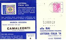 Storia postale. 1974 usato  Catania