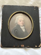 Portrait miniature gentleman. for sale  RYDE