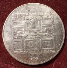 Austria 100 shilling usato  Bari