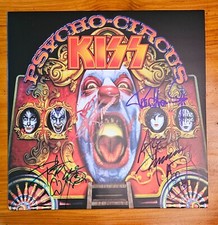 KISS - PSYCHO CIRCUS - ASSINADO POR TODOS OS 4 MEMBROS ORIGINAIS comprar usado  Enviando para Brazil