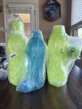 Conjunto de 3 Tupperware Eco Garrafa de Água Média/Grande 25oz Tampa Flip-Top NOVA comprar usado  Enviando para Brazil