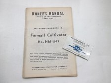 Owner manual mccormick for sale  Edinburg