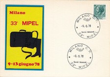 AS2681 - ANNULLO SPECIALE MOSTRA MIPEL MILANO 1978, usado comprar usado  Enviando para Brazil