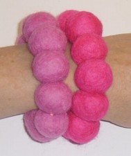 Armband filz perlen gebraucht kaufen  Hamburg