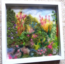 Framed glazed needle for sale  PEMBROKE DOCK
