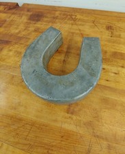 Molde de bolo industrial steampunk vintage grande bandeja frigideira ferradura da sorte "U" comprar usado  Enviando para Brazil