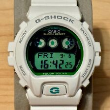 Relógio digital masculino Casio G-Shock G-6900EW-7 coleção verde branco solar 6900, usado comprar usado  Enviando para Brazil