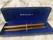 Sheaffer gold plated for sale  SCUNTHORPE