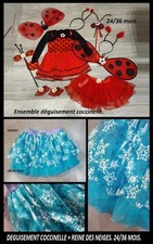 Ensemble déguisement coccinel d'occasion  Bouzonville