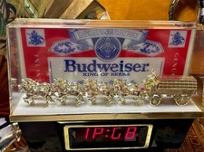 Vintage budweiser clock for sale  Laramie