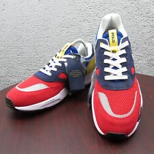 Usado, Tênis Polo Ralph Lauren Jogger Colorblock Masculino 13 Vermelho Azul Amarelo comprar usado  Enviando para Brazil