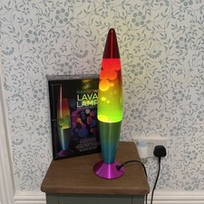 Rainbow lava lamp for sale  BARKING