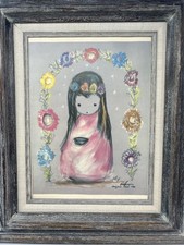 Vintage painting signed for sale  Vandalia