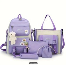 Purple 5pcs set for sale  DROITWICH