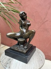 Sculpture bronze femme d'occasion  Montluel