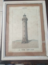 Aquarelle ancienne sete d'occasion  La Flotte