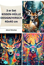 Set kissenbezug bedruckte gebraucht kaufen  Stuttgart
