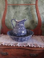 wash bowl pitcher calico for sale  Tehachapi