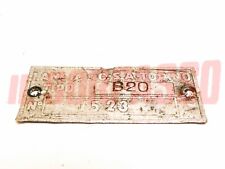 Placa de identificação chassi número Lancia Aurelia B20 original comprar usado  Enviando para Brazil