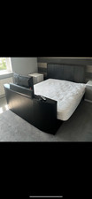 Superking bed black for sale  NOTTINGHAM