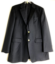 Blazer Ralph Lauren azul marinho dourado casaco clássico jaqueta formal preppy 42L comprar usado  Enviando para Brazil