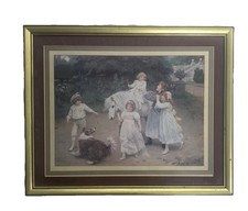 Vtg print golden for sale  Somerset