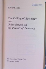 The calling sociology gebraucht kaufen The calling sociology gebraucht kaufen  Koblenz