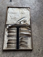 fish cutlery for sale  BOGNOR REGIS
