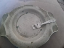 Piatto metallo forchetta usato Piatto metallo forchetta usato  Portoferraio