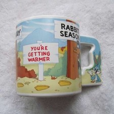 Caneca 1988 Looney Tunes Story Telling Bugs Bunny Character Handle Applause Warner comprar usado  Enviando para Brazil