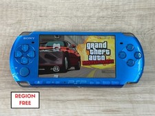 Console azul vibrante RANK B+ PSP 3000 REGIÃO LIVRE INGLÊS SD 4GB testado S2305, usado comprar usado  Enviando para Brazil
