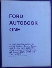 Ford workshop manual. for sale  WREXHAM