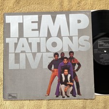 Temptations live tamla for sale  PLYMOUTH