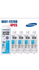 Pacote com 4 filtros de água selados para casa para geladeira Samsung DA97-17376B HAF-QIN/EXP, usado comprar usado  Enviando para Brazil