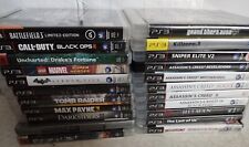 Ps3 grand lot d'occasion  Courbevoie