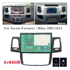 13,3" Para 05-14 Toyota Hilux Carplay Android 12 Rádio Estéreo GPS Unidade Principal 4+64G comprar usado  Enviando para Brazil