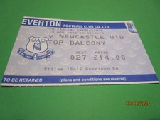 Match ticket stub for sale  UK