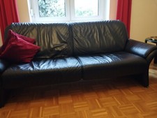 Leder sofas 2er gebraucht kaufen  Düsseldorf