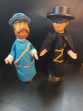 Vintage puppets zorro d'occasion  Expédié en Belgium