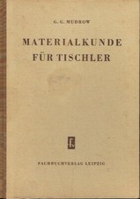 Mudrow materialkunde tischler gebraucht kaufen  Dresden