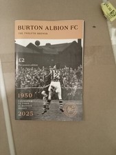 Burton albion birmingham for sale  PAISLEY