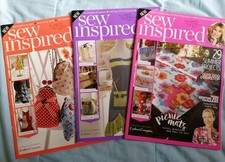 Sew inspired magazine for sale  SWADLINCOTE