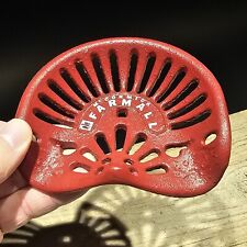 Assento de trator antigo estilo vintage ferro fundido Farmall miniatura vendedor amostra comprar usado  Enviando para Brazil