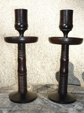 Bougeoirs vintages bois d'occasion  Éguilles