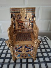 Tutankhamun golden throne for sale  GAINSBOROUGH