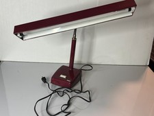 Lâmpada de mesa portátil vintage Benson marrom pescoço de ganso fluorescente meados do século comprar usado  Enviando para Brazil
